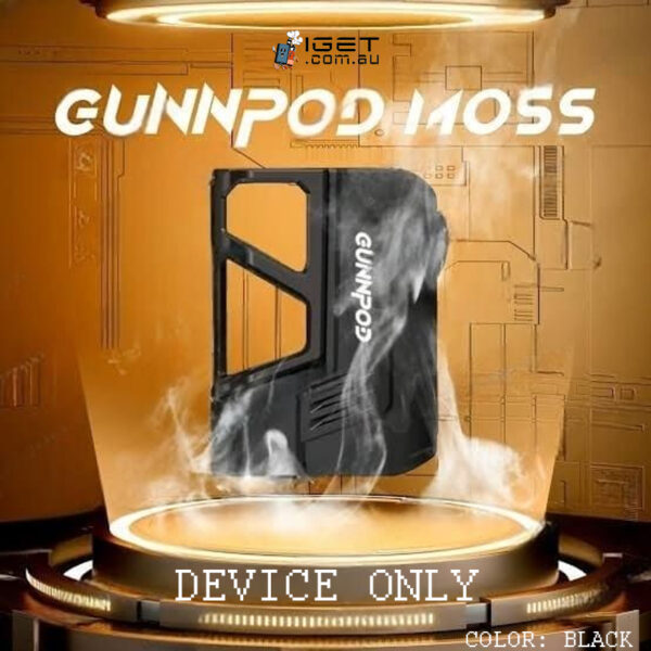 GUNNPOD MOSS – 8000 – “Device Only” – BLACK