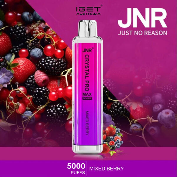 JNR CRYSTAL PRO MAX – MIXED BERRY- 5000 PUFFS