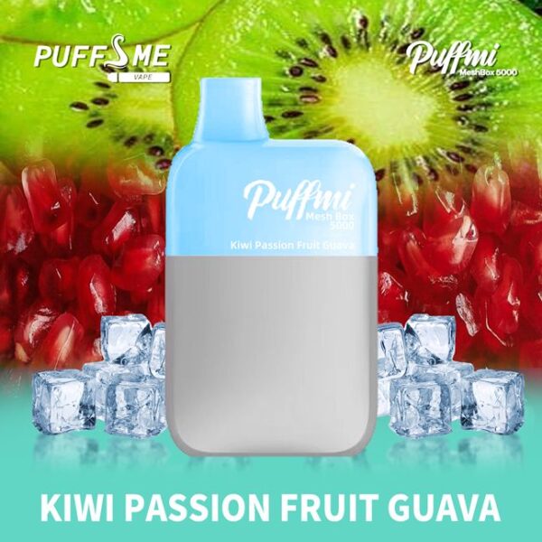 PUFFMI KIWI PASSION FRUIT GUAVA – 5000 PUFFS