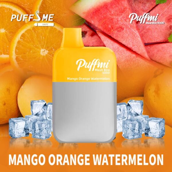 PUFFMI MANGO ORANGE WATERMELON – 5000 PUFFS